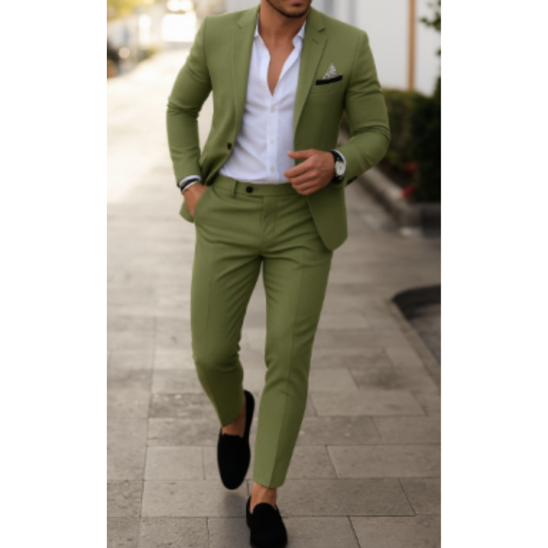Herren Sommer 2-Teiliger Hochzeitsgast Anzug | Blazer und Hose